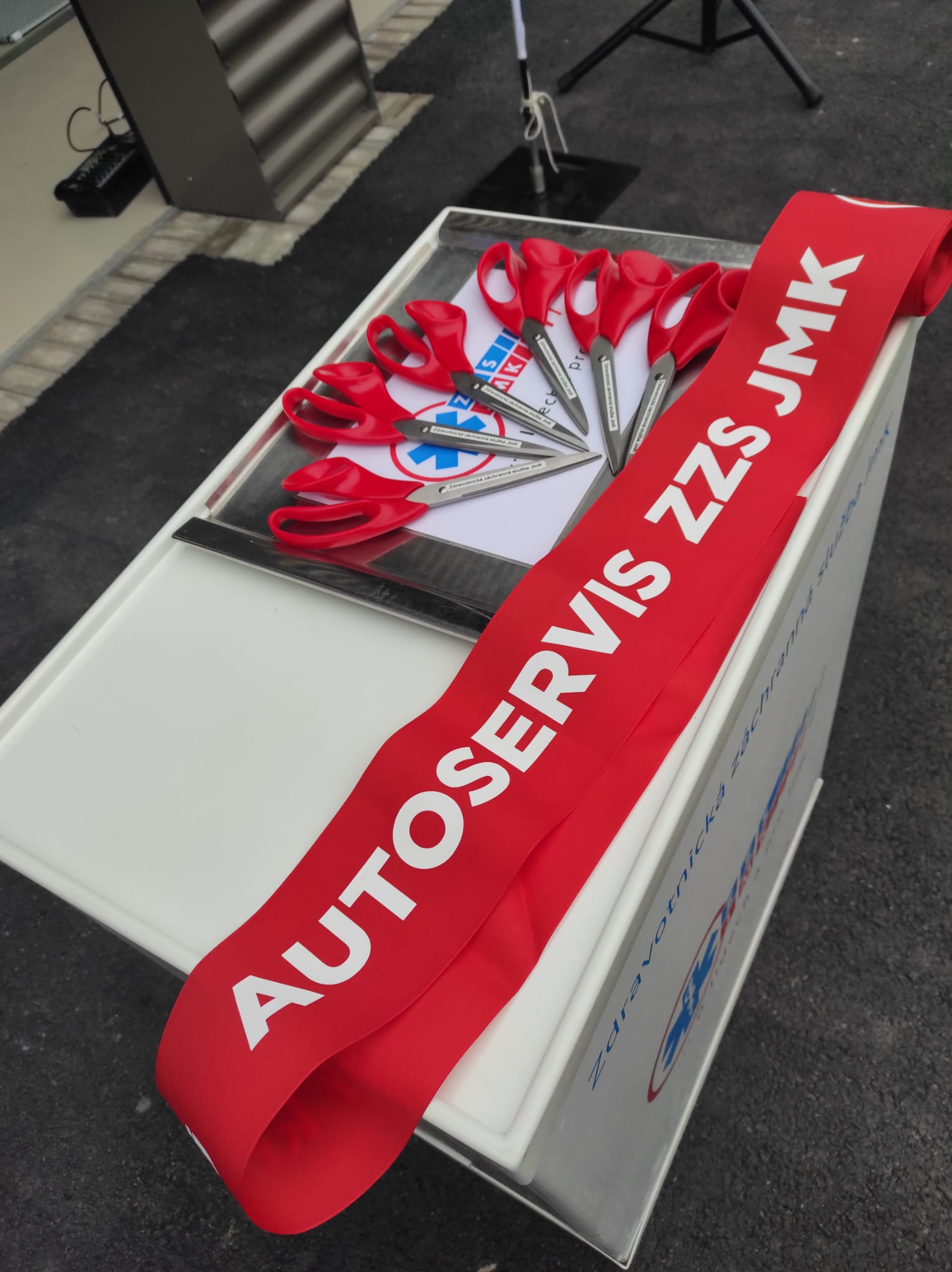Jihomoravská záchranka má vlastní autoservis